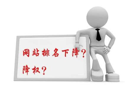 網(wǎng)站降權(quán)被K，排名下降了我們?cè)撊绾螒?yīng)對(duì)？